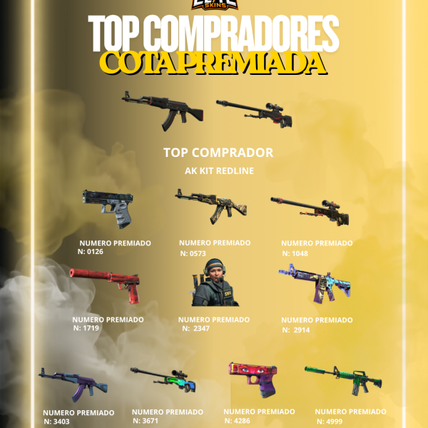 Skeleton Tiger Tooth + TOP Comprador + 10 SKINS