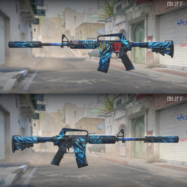 M4A1-S Nightmare (FT) + USP Royal Guard (FT) 05/04