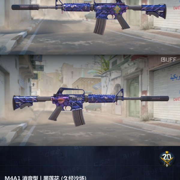 19/10 M4A1S Black Lotus