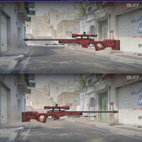 3 skins 1 ganhador KIT VERMELHO 