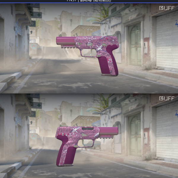 5 skins 1 ganhador KIT ROSA