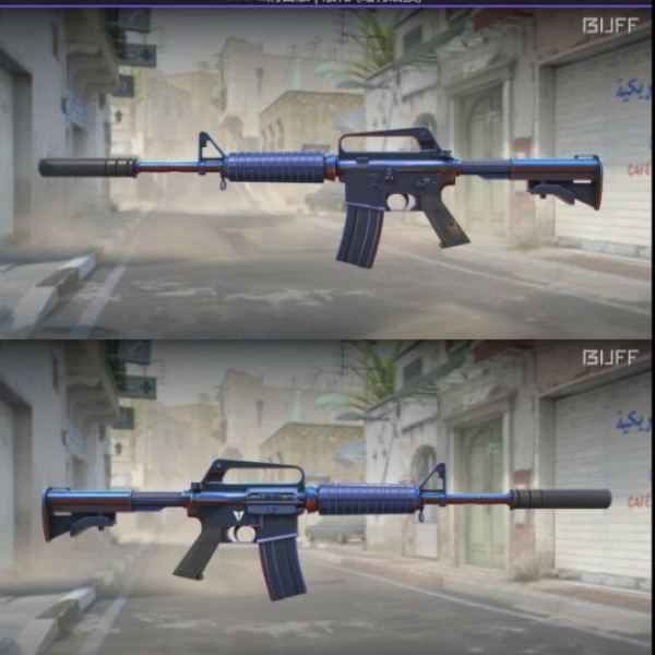 M4 azul e vermelha 9/12