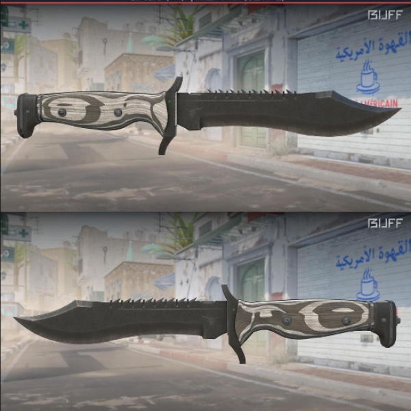 FACA BOWIE BLACK LAMINATE 09/02